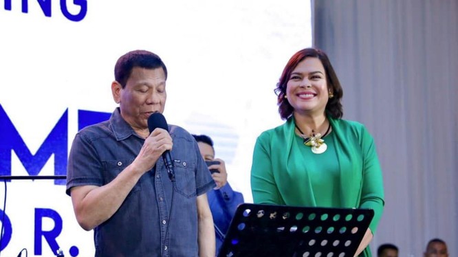 Ông Duterte rút lui khỏi chính trường để con gái kế nhiệm và bảo vệ bản thân không bị ra tòa? (Ảnh: Straitstimes).