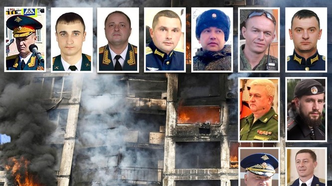 Cuộc chiến Nga - Ukraine đã khiến Nga mất nhiều chỉ huy cấp cao (Ảnh: dailynationtoday).