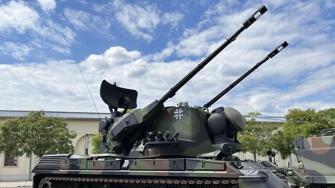 Đức đã cung cấp cho Ukraine 30 xe tăng phòng không Gepard (Ảnh: Getty).