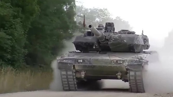 Xe tăng Leopard 2A6 của Đức. Ảnh minh họa TopWar