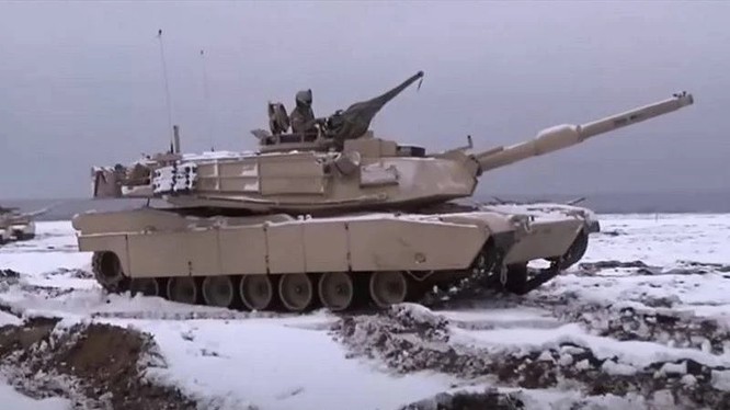 Xe tăng Abrams M1A1. Ảnh minh họa TopWar
