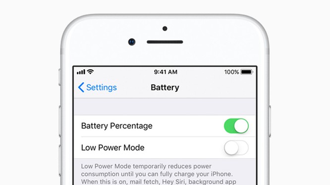 Trên phiên bản iOS 11.3, người dùng có thể quản lý tốt hơn dung lượng pin của iPhone. Nguồn: CNET