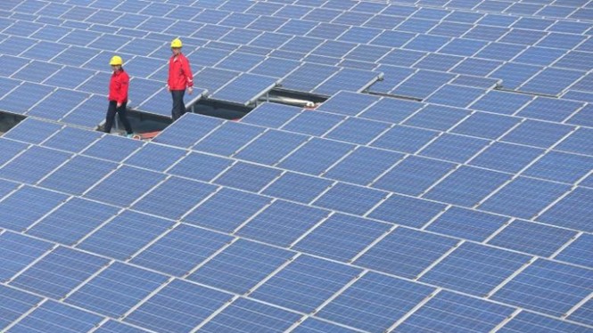 Lợi thế về diện tích lãnh thổ giúp Trung Quốc có thể phát triển những nhà máy năng lượng mặt trời khổng lồ