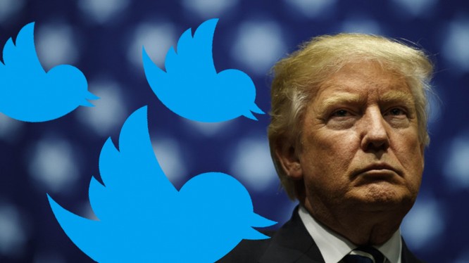Tổng thống Donald Trump luôn sử dụng Twitter.