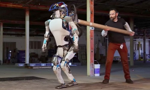 Sản phẩm robot mô phỏng người của Boston Dynamics. Ảnh: Boston Dynamics