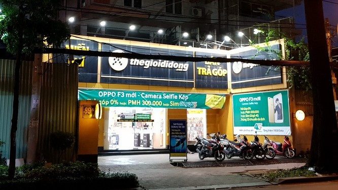 Cửa hàng Thế Giới Di Động 89A Nguyễn Đình Chiểu - Ảnh: H.Đ