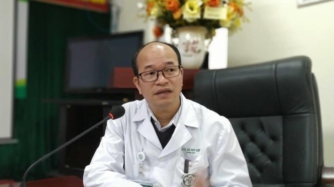 PGS.TS. Đỗ Duy Cường – Giám đốc Trung tâm bệnh nhiệt đới.