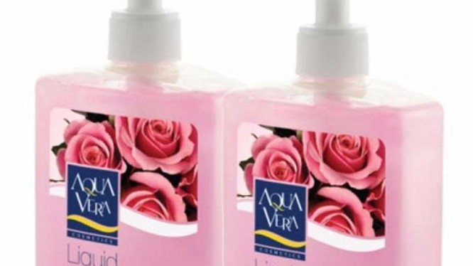 Sản phẩm nước rửa tay dưỡng da AQUAVERA dưỡng chất hoa hồng bị thu hồi
