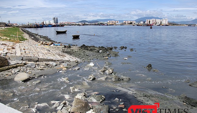 Tình trạng ô nhiễm tại Âu thuyền Thọ Quang đang diễn biến xấu