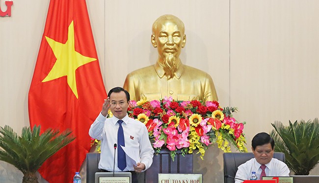 Bí thư Thành ủy, Chủ tịch HĐND TP Đà Nẵng Nguyễn Xuân Anh chủ trì Kỳ họp