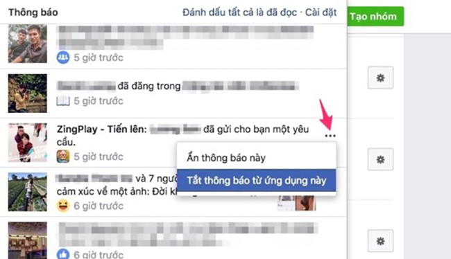 Nếu cảm thấy phiền phức vì những lời mời chơi game từ bạn bè hoặc thông báo từ các group (nhóm) bán hàng trên Facebook, bạn có thể áp dụng mẹo nhỏ sau đây để khắc phục.