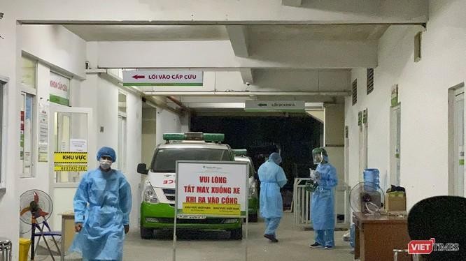 Khu vực cách ly phòng dịch COVID-19 tại Bệnh viện Hoàn Mỹ Đà Nẵng