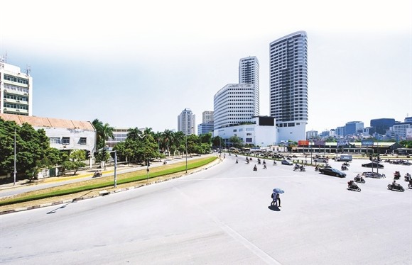 Dự án Indochina PLaza Hanoi nằm trên đường Xuân Thủy, Cầu Giấy, Hà Nội - Ảnh: indochinaplazahanoi.com
