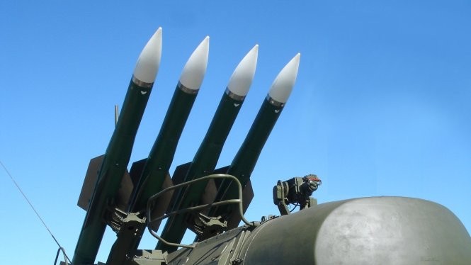 Hệ thống tên lửa phòng không Buk M2 "ngón tay thần chết" của Nga tại Syria