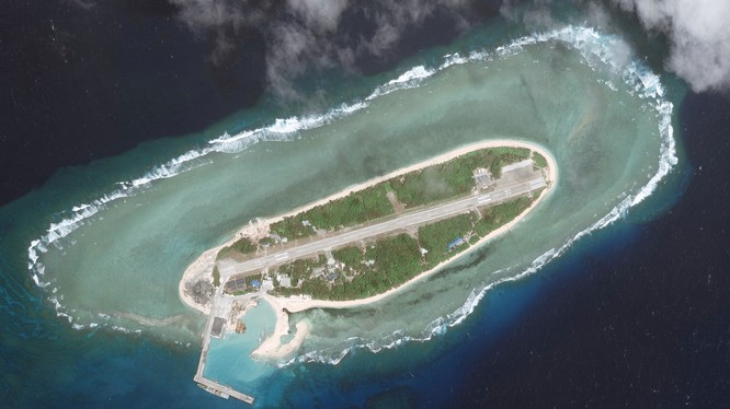 Đảo Ba Bình do Đài Loan chiếm đóng trái phép ở Biển Đông