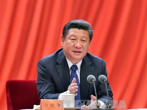 Bắc Kinh muốn Chủ tịch Tập Cận Bình (ảnh) diễn thuyết trước Quốc hội Mỹ. Ảnh: THX-TTXVN
