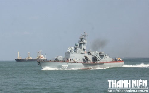 Tàu tên lửa Molnya số hiệu 380 do Việt Nam đóng đã được nghiệm thu thành công 