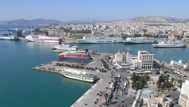 Một phần của cảng Piraeus. (Nguồn: en.wikipedia.org)