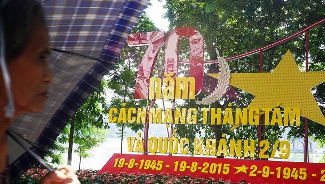 Hà Nội rực đỏ chào đón 70 năm độc lập