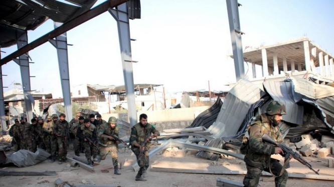 Vệ binh cộng hòa Syria chiếm nhà máy xi măng Sheikh Sa'eed 