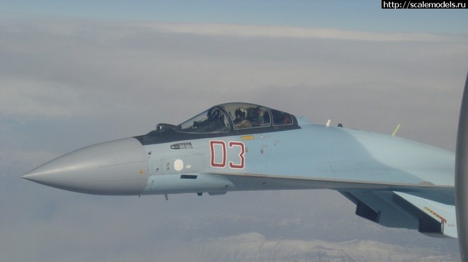 Video:Thần điêu Su-35 tung hoành trên bầu trời Syria.