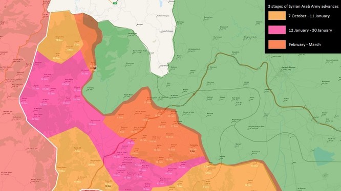 Quân đội Syria giành được hơn 50 làng sau 6 tháng tấn công ở Latakia