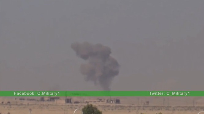 Không quân Syria không kích dữ dội báo thù ở Deir ez-Zor
