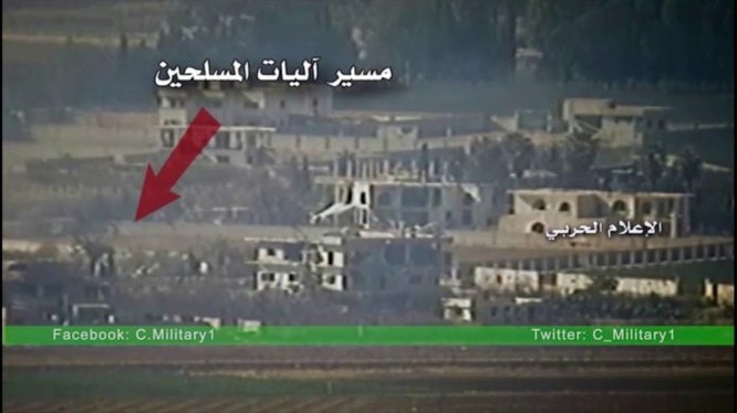 Quân đội Syria phục kích đoàn xe thánh chiến ở Tây Ghouta
