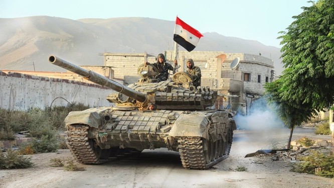 Xe tăng quân đội Syria (ảnh minh họa)