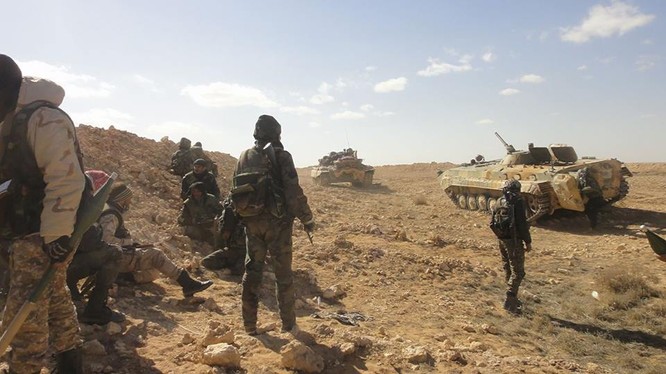 Lực lượng Lá chắn Qalamoun trên chiến trường ngoại ô Damascus