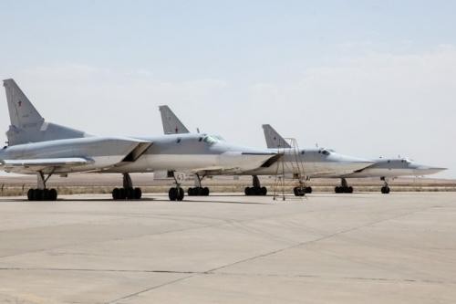 Các máy bay nem bom tầm xa Tu-22M3 ở iran, tháng 08.2016
