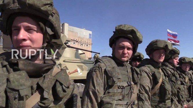 Binh sĩ công binh Nga hoàn thành nhiệm vụ ở Aleppo