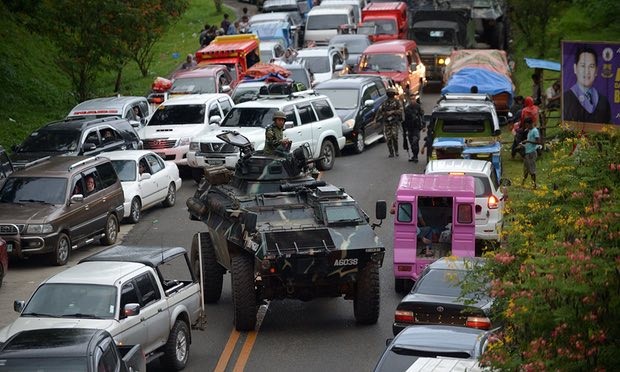 Người dân Marawi tháo chạy khỏi thành phố 