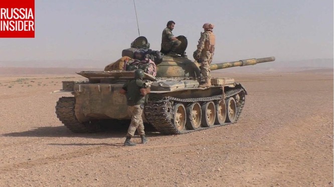 Đặc nhiệm Nga trên chiến trường sa mạc phía đông tỉnh Homs