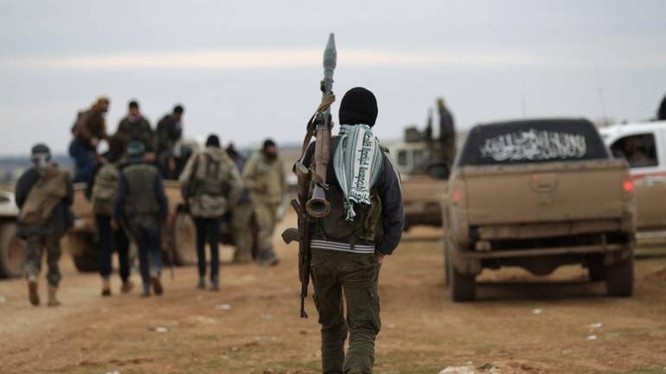 Các tay súng Hồi giáo cực đoan thánh chiến trên chiến trường Đông Ghouta