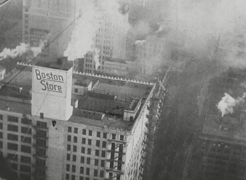 Một trong những cảnh quay thành phố Chicago năm 1914 - ảnh minh họa LiveLeak