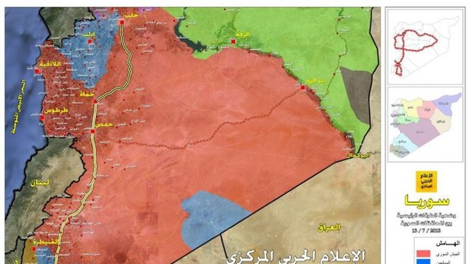 Quân đội Syria giải phong một vùng lãnh thổ rộng lớn ở Daraa
