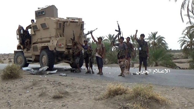 Lực lượng Houthis trên chiến trường ven biển phía tây Yemen. Ảnh minh họa South Front