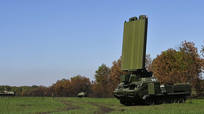 Radar trinh sát phát hiện các hỏa điểm pháo binh "Zoopark" tham gia diễn tập pháo binh chiến thuật trên thao trường Molkino ở vùng Krasnodar. Ảnh minh họa RT