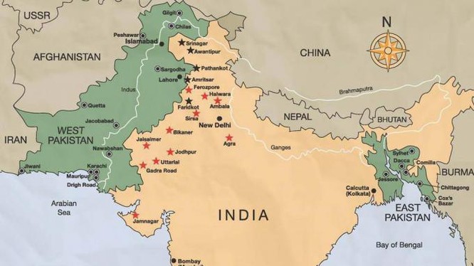 Bản đồ xung đột khu vực Ấn Độ, Pakistan theo CNN.