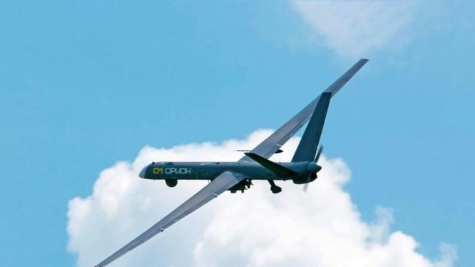 Máu bay không người lái UAV Orion của Nga.