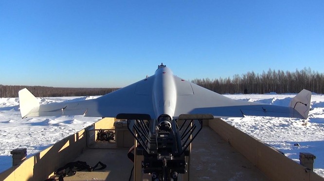 Đạn lượn (UAV tự sát) KUB-BLA do ZALA Kalasnhikov phát triển. Ảnh ZALA