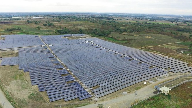 Cơ sở năng lượng mặt trời 100 MW, được đề xuất để cung cấp năng lượng cho nhà máy hydro xanh tiềm năng. Ảnh PV-Magazine