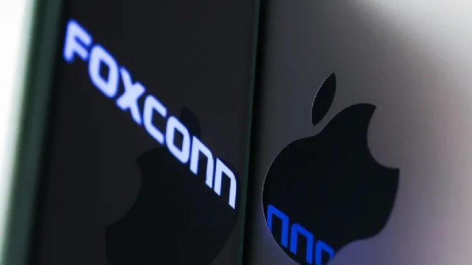 Nhà máy lắp ráp iPhone Foxconn ở Trung Quốc. Ảnh CNBC.