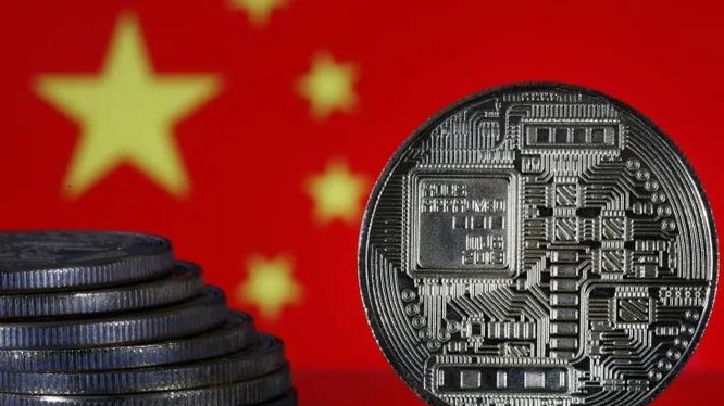 Trung Quốc quyết liệt kiểm soát tiền điện tử. Ảnh minh họa CNBC.