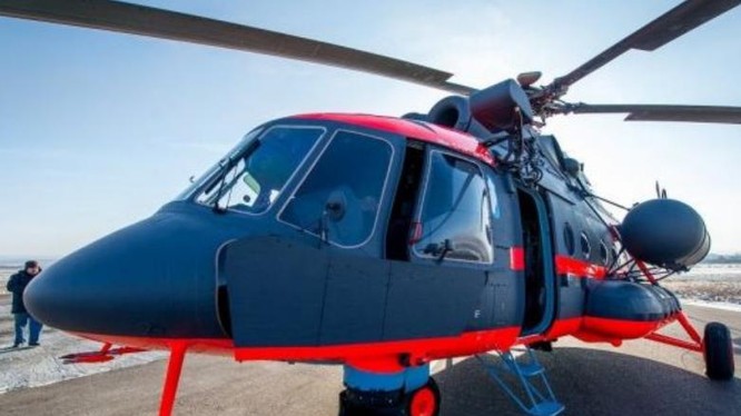 Máy bay trực thăng Bắc Cực Mi-8AMTSh-VN. Ảnh: Cankao