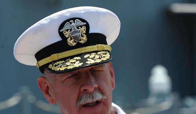 Đô đốc Scott Swift, Tư lệnh Hạm đội Thái Bình Dương, Hải quân Mỹ. Ảnh: Getty Images