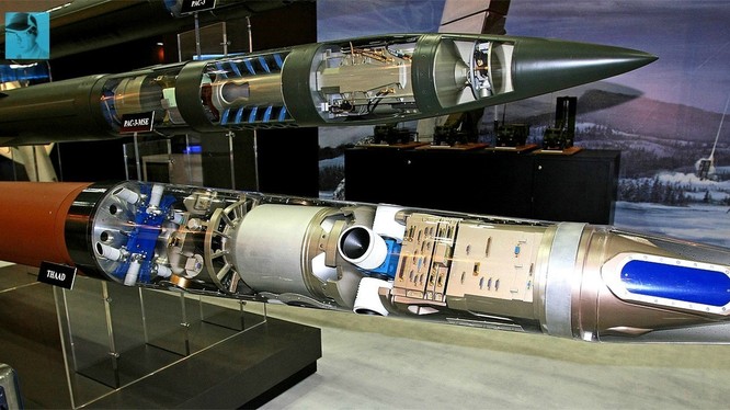 Tên lửa của hệ thống THAAD.