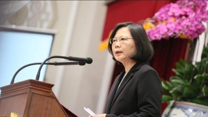Nhà lãnh đạo Đài Loan, bà Thái Anh Văn. Ảnh: newsgogogo