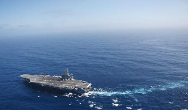  Tàu sân bay USS Nimitz, một trong những tàu chiến lớn nhất thế giới 